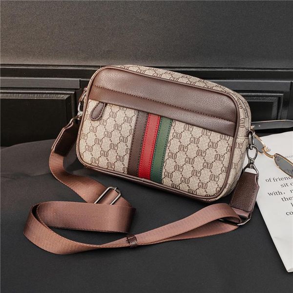 

men's luxury brand small leather belt bag messenger bags phone flip tote 2021240g
