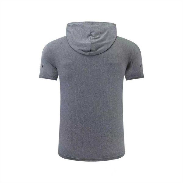 

ll-6693 summer quick-drying running clothes fitness clothes european and american men's sports t-shirt short-sleeved hoodie please chec