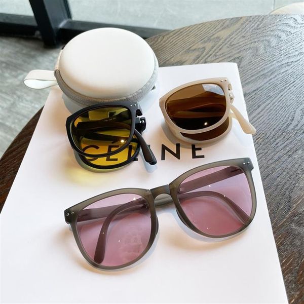 

sunglasses vintage polarized sun glasses for women foldable and portable mirrored classic fashion oculossunglasses272j, White;black