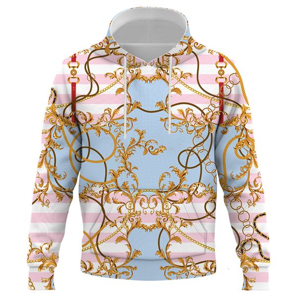 

men's hoodies sweatshirts fashion luxury abstract pattern 3d printed hoodies pullover sweatshirts men women streetwear casual harajuku, Black