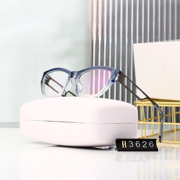 

2023 brand design sunglasses women men designer good quality fashion metal oversized sun glasses 3626 vintage female male uv400268d, White;black
