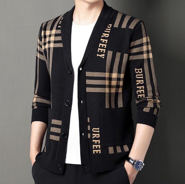 

men's sweaters cardigan oversized designer sweater pullover hip hop streetwear loose knitwear harajuku luxury clothes, White;black