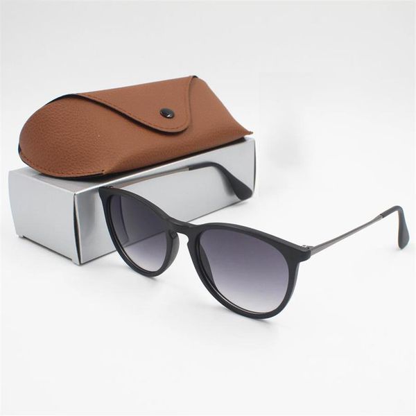 

luxury polarized cat eye sunglasses mens women feminino female male sun glasses with box oculos de sol276b, White;black
