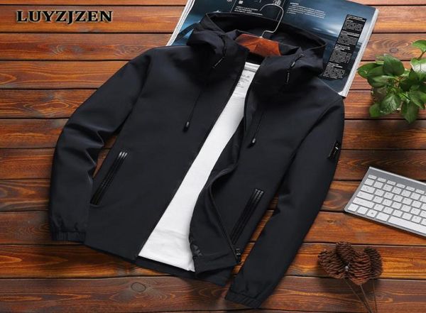 

men039s jackets bomber jacket men waterproof thin mens solid color spring autumn casual coat overcoat for male clothing1605336, Black;brown