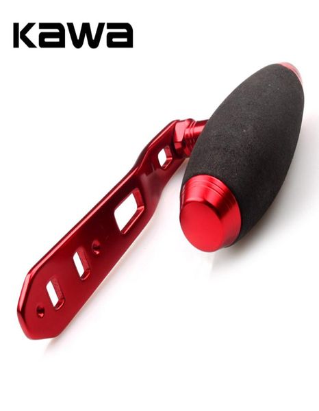 

kawa new fishing reel handle fishing rocker trolling wheel handle double hole size 85mm 110mm length red black gold color5933153