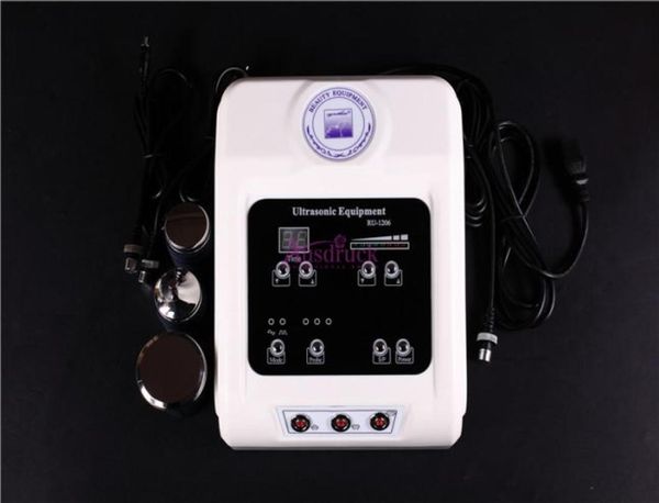 

2015 popular ultrasound facial cleaner skin rejuvenation wrinkle remover 3mhz 3 probes face body eye beauty massage system6631905
