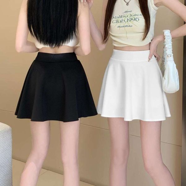 

sweet style tutu skirt short pleated cake white summer retro dress, Black