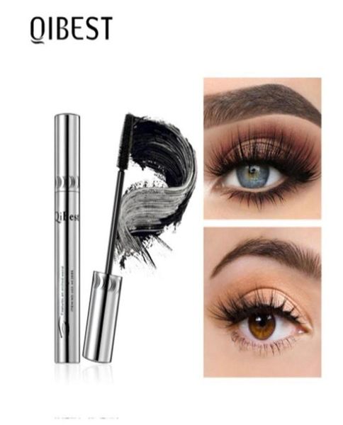 

qi makeup black mascara 4d curling thick mascara volume eyelashes make up waterproof lengthening mascara eyes cosmetics5702121