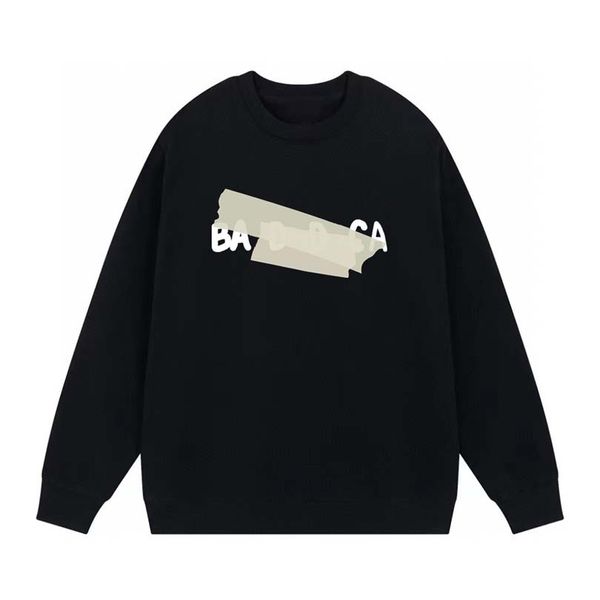 

designer hoodies hoodies for men and women fashionable loose street wear sweatshirt clothing essen hoodie enthusiast high street sportswear, Black