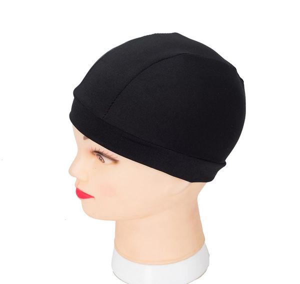 

6pcslot wig cap spandex dome cap black0123456789101775078, Black;brown