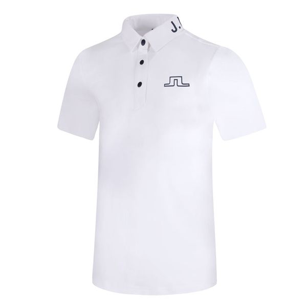 

summer short sleeve clothing new men golf t-shirt 4 color leisure fabric jl outdoor sports golf shirts, Black;blue