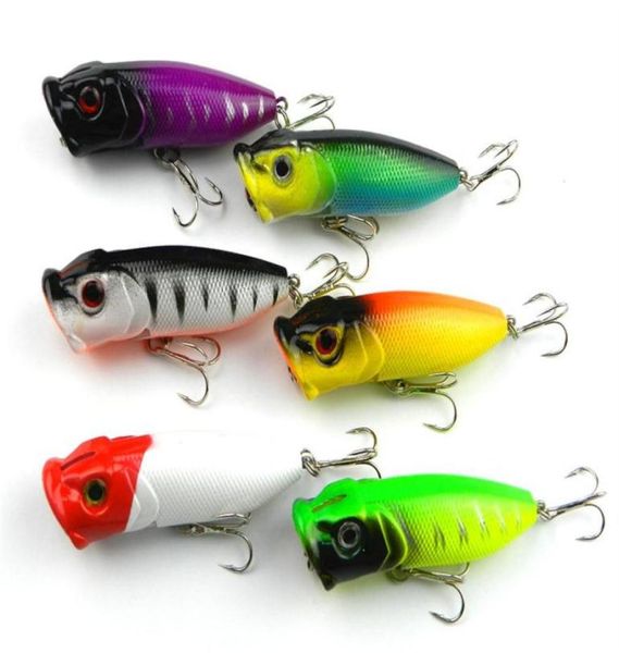 

hengjia 65mm popper plastic hard bait artificial lures fishing lures 6 5cm 11 8g 6 hooks 6 colors baits crap fishing266h6792960