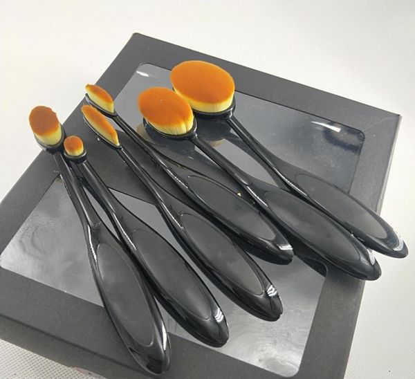 

brand makeup 6pcs foundation makeup brush eyeshadow face powder blush make up brushes set kit tools8728868
