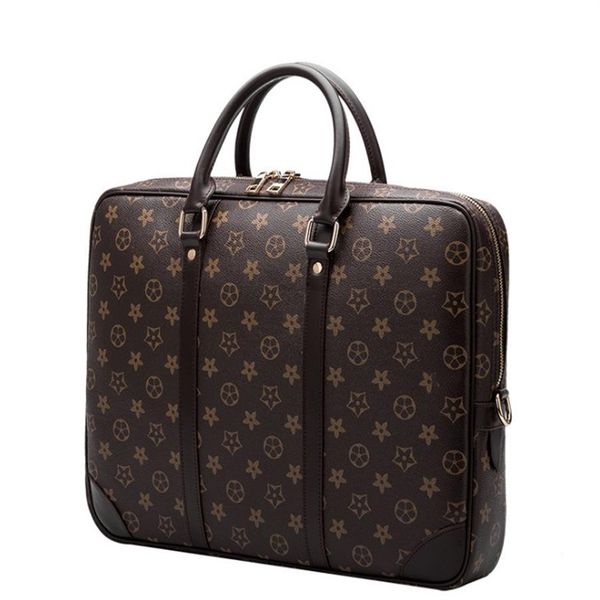 

men fashion design lapbag cross body shoulder notebook business briefcase computer bag with messenger bag3011