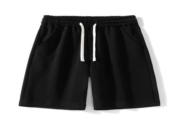 

men039s pants drawstring waist shorts m3qs012345673651501012783097, Black