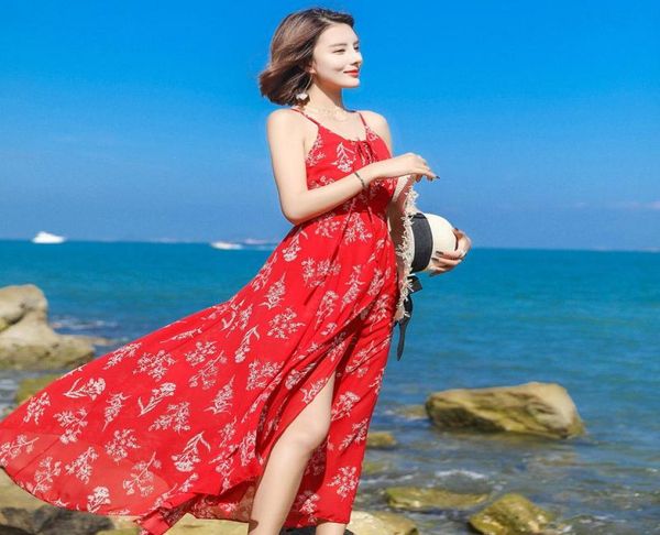 

casual dresses show lanky dress thailand posimi second seaside on vacation bali sandy beach woman summer irregular4697284, Black;gray