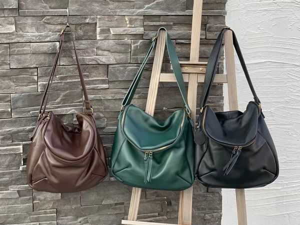 

evening bags fashion women's bag retro shoulder semicircle messenger saddle large capacity 230821