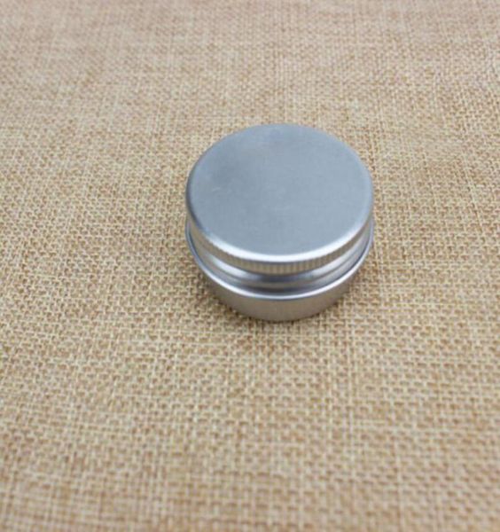 

whole brand new 15g cosmetic aluminum jar 15ml metal tin for cream packaging2039637