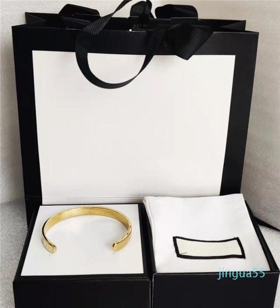 

designer bangles letter bracelet fashion product woman brass gold hand brand bracelets jewelry supply8071501, Black