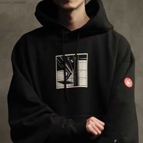 

mens trend black cavempt c.e hoodies comfortable popular pullover for men cav empt new warm sweatshirts