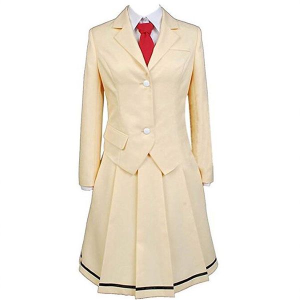 

watamote kuroki tomoko high school uniform cosplay costume254m, Black