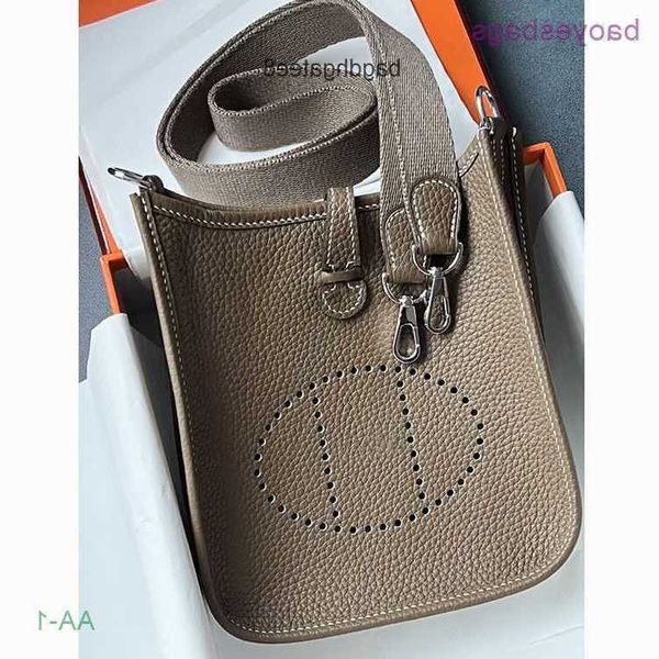 

original designer bag 2023 wax tote crossbody h evelyn bags headcoat tc thread cowhide mini bucket women n8i4 1 with n7po h5pp