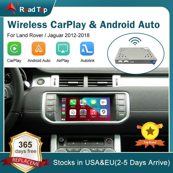 

wireless carplay for the car of land rover/jaguar/range rover/evoque/discovery 2012-2018 android auto interface mirror link airplay ai box