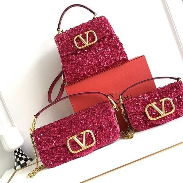

v designer bags for ladies vakwai celebrity handbag lady exquisite shiny single shoulder sequins high-end star cross bag
