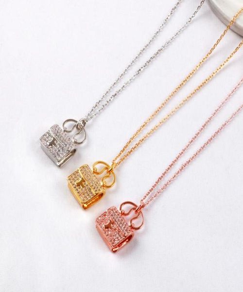 

diamond pendant necklace fashion designer design stainless steel necklace for men and women2173054, Silver