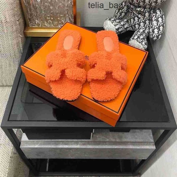 

product hers bear maotuo sandal oran curly designer slipper teddy shoes slippers casual wear flat bottom heel slo gakf