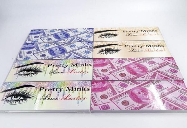 

mangodot 10pcs mink eyelashes cases colorful packing rectangle boxes lashes package customize gift box makeup case3839754