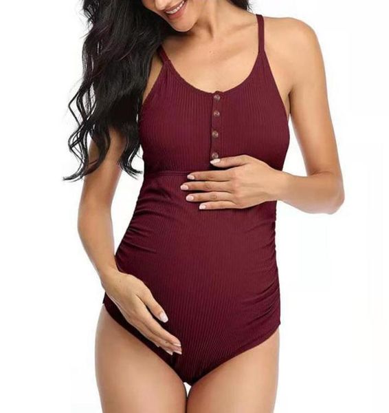 

onepiece suits pregnancy dress ruffle beach bathing suit two piece swimsuit for pregnant women maternity swimwear premama bi6317681