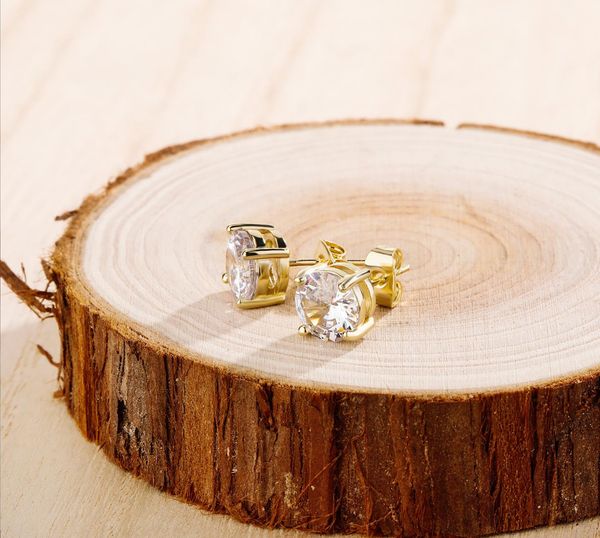 

2023 hiphop style designer silver letters with diamond earrings, Golden;silver