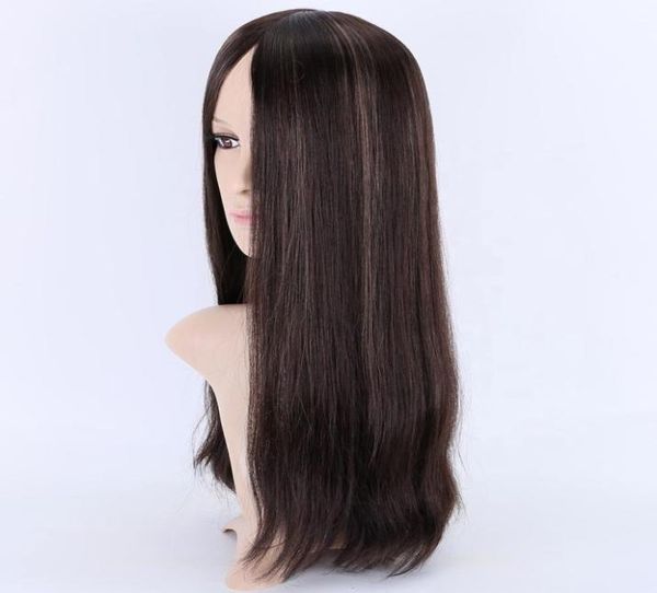 

european remy hair silk je wig kosher wigs european kosher wig8567990, Golden;white