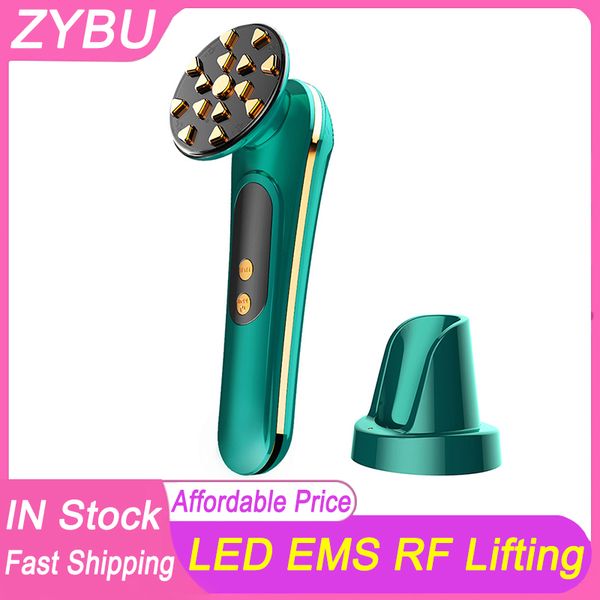 

facial radio frequency rf lifting machine spa microcurrents face massager galvanic skin rejuvenation anti aging skin rejuvenation 5 colors l