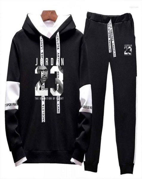

men039s tracksuits brand clothing casual sweatshirts pullover cotton men tracksuit hoodies two piece pants sport shirts autumn 3975028, Gray