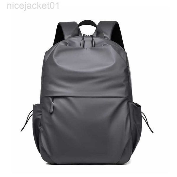 

2023 designer lulusslemens bag 2023 summer new product black computer backpack casual fashion backpack can be printed with men's luluss