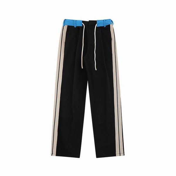 

2023 new classic track pants cotton travel pants track bottoms, Black