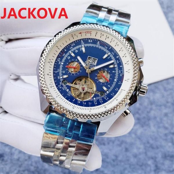 

big designer mens watches 47mm mechanical ss 2813 automatic movement watch sports luxury men 904l stainless steel wristwatches269s, Slivery;brown