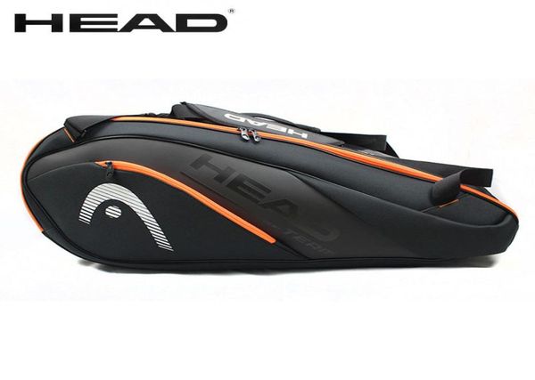 

head tennis racket bag sports bag large capacity 69 racquets men women badminton bag tennis racket backpack tenis squash padel 229609305