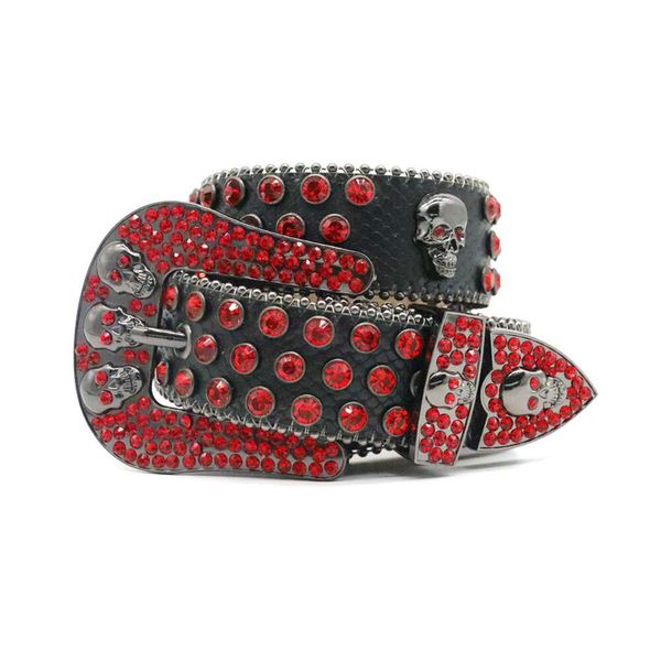 

belt for men and women, alloy needle buckle, lengthened and widened, studded beads, rhinestones, outdoor punk pants belt, Black;brown