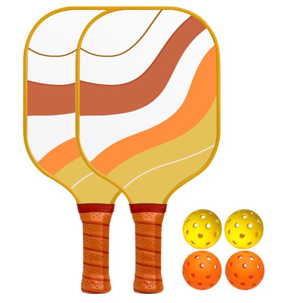 

squash racquets pickleball paddles set of 2 outdoor fiberglass lightweight for adults beginners player 230821