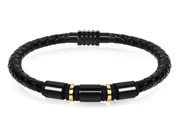 

cuff fashion alloy leather bracelets bangles multilayer jewelry gift4198885, White