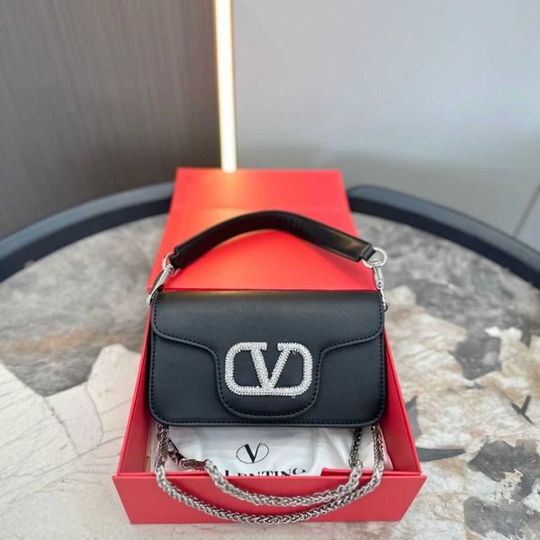 

v designer bags for ladies va2023 new star network red same high beauty value diamond chain single shoulder crossbody bag for women's l