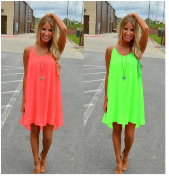 

wholesummer dress 2020 backless sling strap back chiffon beach dress party women clothing vestido backless chiffon dress6837343, Black;gray