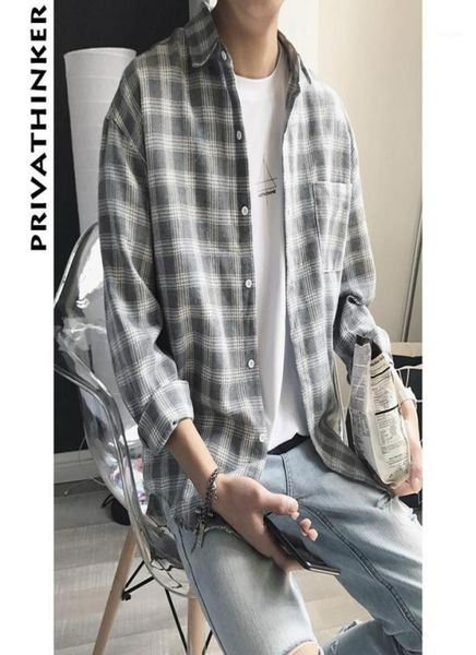 

men039s casual shirts long sleeve red plaid shirt men women flannel warm strip male hawaiian autumn m2xl19413937, White;black