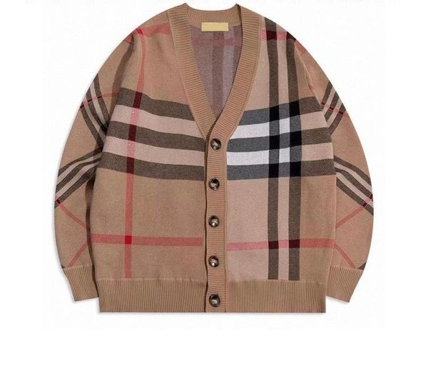 

letter b designer b1018 sweater men women senior plaid classic autumn winter keep warm comfortable of choice sweatshirt bottoming, White;black