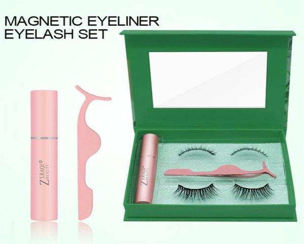 

epacket luxury 5 magnet 6d eyelash designer eyelash magnetic liquid eyeliner false eyelashes tweezer set waterproof long lasting g5723089