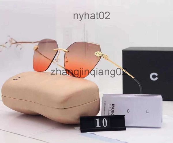 

designer channel sunglasses cycle luxurious fashion sports polarize c c sunglass men women vintage baseball beach driving new orange rimless, White;black