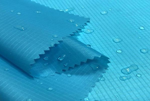 

fabric 210t ripspu coated outdoor waterproof for tentcampblack white blue red grey green by the meter7306537, Black;white